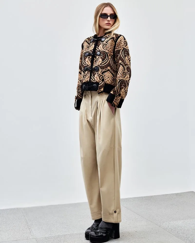 Paisley Jacquard Jacket